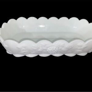 Vintage Westmoreland Milk Glass Rectangular Window Planter